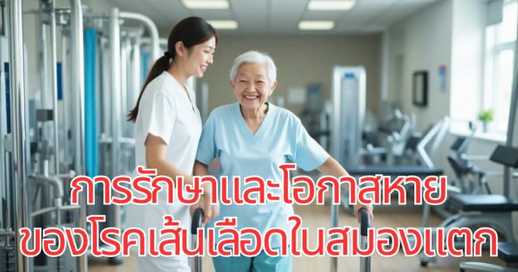 โอกาสหายเมื่อเป็นโรคเส้นเลือดในสมองแตก: เรื่องที่คุณควรรู้